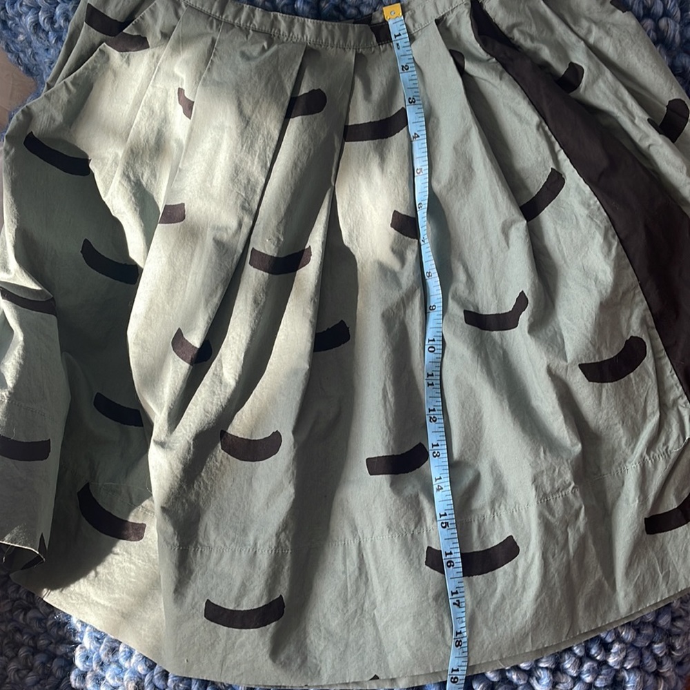 Rachel Comey sage green and black skirt - Picture 3 of 5